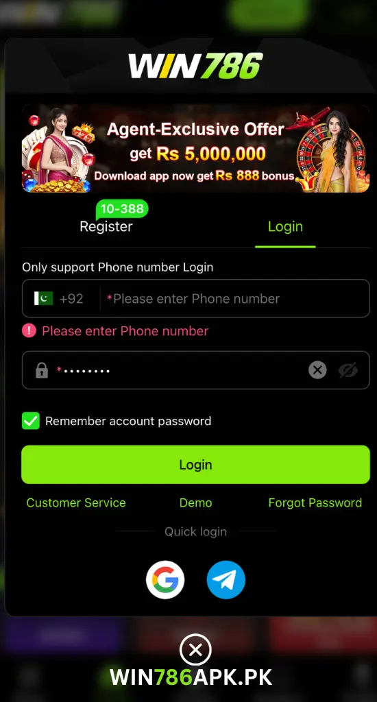 win786 login